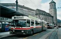 VBSG St. Gallen Nummer 103 Saurer/Hess Trolleybus am 29. M�rz 2008 St. Gallen, Bahnhof