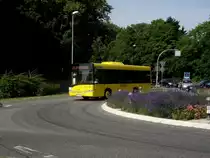 Solaris Urbino 8,9 der Stadtwerke Bad Vilbel der bei VIABus geleast ist am 16.07.13 in Bad Vilbel  