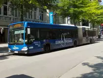 Hochbahn Wagen 7816 - Mercedes Citaro G Bj.2008 auf Linie 6 in der M�nckebergstr.am 7.7.13