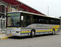 (B 1319) Mercedes Integro der Firma Stephany fotografiert am Bahnhof von Troisvierges am 23.04.08.