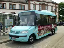 Kutsenits City IV Erdgas, �sterreichischer Aufbauer auf Volkswagen-Basis,  NVW Rastatt , Rastatt 18.07.2013