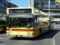 STI - MAN Gelenkbus Nr.68 BE 458568 bei den Bushaltestellen vor dem Bahnhof Thun am 20.09.2007