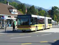 STI - MAN Gelenkbus Nr.103 BE 577103 bei einer der Bushaltestellen vor dem Bahnhof Thun am 20.09.2007