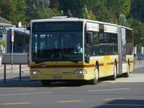 STI - Mercedes Citaro Gelenkbus Nr.84 BE 543384 bei den Provisorisch Bushaltestellen neben dem Bahnhof Thun am 20.09.2007