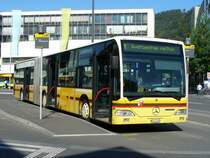 STI - Mercedes Citaro Gelenkbus Nr.85 BE 543385 bei den  Bushaltestellen vor dem Bahnhof Thun am 20.09.2007