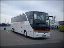 Setra 415 HDH vom Reiseb�ro Buck aus Deutschland im Stadthafen Sassnitz am 21.09.2012