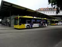 Ein Mercedes Benz Citaro C1 Facelift steht am 24.07.13 in Kempten ZUM