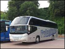 Neoplan Cityliner von Pulsnitztal aus Deutschland im Stadthafen Sassnitz am 27.09.2013
