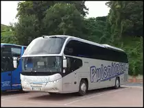 Neoplan Cityliner von Pulsnitztal aus Deutschland im Stadthafen Sassnitz am 27.09.2013