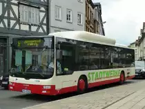 MAN Lion's City Erdgas  Stadtwerke Marburg , Marburg 29.07.2013