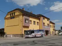 SOR CN8,5 auf der Stadtverkehrlinie in Přelouč. (8.7.2013)