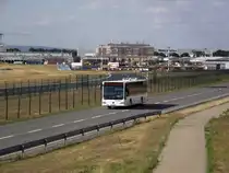 Mercedes Benz Citaro C1 Facelift von FRABus am 04.08.13 am Frankfurter Flughafen von einen Fotopunkt aus fotografiert