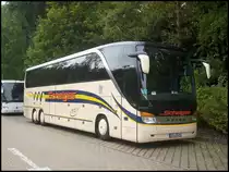 Setra 417 HDH von Schelges aus Deutschland vor der Bastei am 01.10.2012