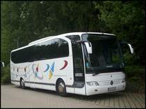 Mercedes Travego von Kreisel aus Deutschland vor der Bastei am 01.10.2012