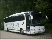 Mercedes Travego von Kreisel aus Deutschland vor der Bastei am 01.10.2012