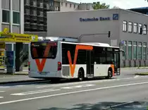Mercedes-Benz O 530 II (Citaro Facelift) auf der Linie 608 am S-Bahnhof Wuppertal Barmen.(4.8.2013)