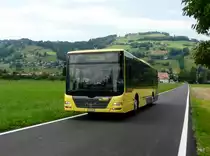 STI - MAN Lion`S City  Nr.153  BE  801153 unterwegs auf der Linie 51 bei Forst am 03.08.2013