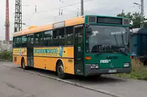 Mercedes-Benz O407 der RBS ( S-RS914 ) abgestellt am ehemaligen G�terbahnhof Schorndorf.