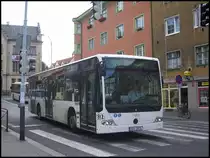 Mercedes Conecto von Dopravni podnik mesta Decina a.s. in Dĕč�n am 03.10.2012