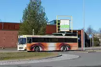Schau mir in die Augen, Kleiner! Stadtbus in Riihim�ki, Finnland, 3.5.13