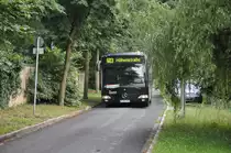 P-AV 905 auf der Linie 603 zur H�henstrasse. Aufgenommen am 10.08.2013 Schlo� Cecilienhof.