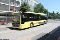 STI Nr. 154 (Mercedes CitaroII O530LE) am 2.8.2013 beim Bhf. Thun.