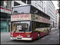 MAN SD 202 von Stadtrundfahrt Dresden in Dresden am 04.10.2012