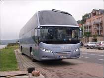 Neoplan Cityliner vom Reiseb�ro Beelitz aus Deutschland in Bad Schandau am 04.10.2012