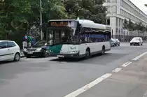 P-GA 138 auf der Linie 603 zur H�henstra�e. Aufgenommen am 10.08.2013 am Basinplatz in Potsdam.