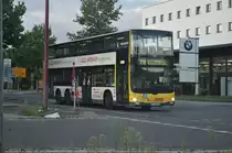 B-V 3279 auf der Linie X10 zwischen Teltow Warthestra�e und Teltow Rammrath Br�cke. Aufgenommen am 15.08.2013