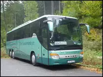 Setra 416 GT-HD von Der Westprignitzer aus Deutschland bei den Lichtenhainer Wasserf�llen am 05.10.2012