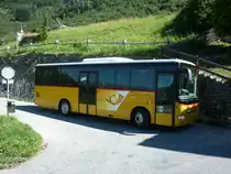 PostAuto Graub�nden, 7000 Chur: Iveco Irisbus Crossway GR 102'380, am 30. Juli 2013 bei der Haltestelle Villagio in 7610 Soglio (GR)

