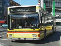 STI - MAN Gelenkbus Nr.72 BE 397172 bei den Bushaltestellen vor dem Bahnhof Thun am 20.09.2007