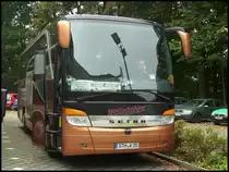 Setra 411 HD von Wollschl�ger aus Deutschland bei der Festung K�nigsstein am 05.10.2012