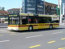 STI - MAN Bus Nr.81 BE 543381 bei der Bushaltestellen vor dem Bahnhof Thun am 20.09.2007
