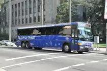El Dorado Transit, Diamond Spring (California). MCI D4500 (Nr.1003) in Sacramento, 10th Street/Capitol Park. (30.7.2013)