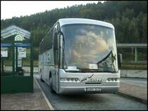 Neoplan Euroliner von Dirk Nissen aus Litauen in Bad Schandau am 06.10.2012