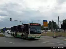 542 der VBBr in der G.Scholl-Stra�e in Brandenburg .