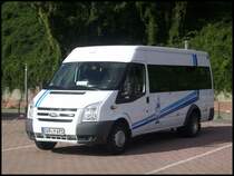 Ford Transit aus Deutschland im Stadthafen Sassnitz am 07.10.2012