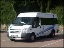 Ford Transit aus Deutschland im Stadthafen Sassnitz am 07.10.2012