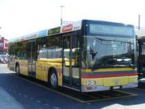STI - MAN Bus Nr.101 BE 577101 bei den Provisorisch Bushaltestellen neben dem Bahnhof Thun am 20.09.2007