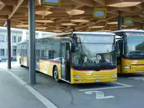 CarPostal R�gion Valais, PU Buchard Voyages SA 1912 Leytron: MAN LionsCity NG363-18.75/A23 (2010) VS 223'348, am 15. Juli 2013 bei der Postautostation 1950 Sion

