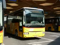 CarPostal R�gion Valais, PU Buchard Voyages SA 1912 Leytron: Iveco Irisbus Crossway VS 243'998, am 15. Juli 2013 bei der Postautostation 1950 Sion