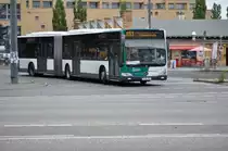 P-AV 973 am Potsdamer Hauptbahnhof auf der Linie 693 nach Hermannswerder K�sselstrasse. Aufgenommen am 18.08.2013