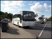 Temsa Safari HD vom Weller Reisedienst aus Deutschland auf einem Autobahnparkplatz am 12.10.2012