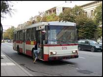 Skoda Trolleybus in Varna am 13.10.2012