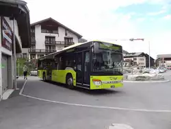 Setra 415 NF von PostAuto Liechtenstein Anstalt in Malbun.