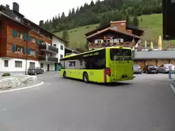 Setra 415 NF von PostAuto Liechtenstein Anstalt in Malbun.