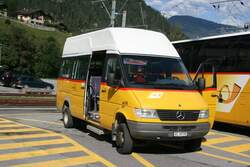 PU TMR SA, Martigny, VS 89'799 (Mercedes-Benz Sprinter 412D 4x4, 1999) am 24.6.2009 in Le Ch�ble, gare.
