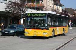 PostAuto Nordschweiz AG 336'802 (MB Citaro �, 2003, Herkunft unbekannt) am 29.10.2009 in Laufenburg.